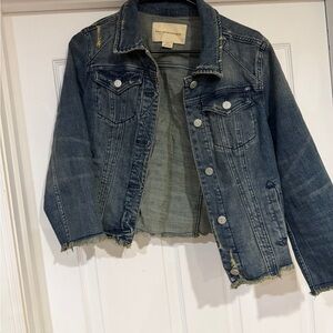 Pilcro light blue denim jacket by Anthropologie